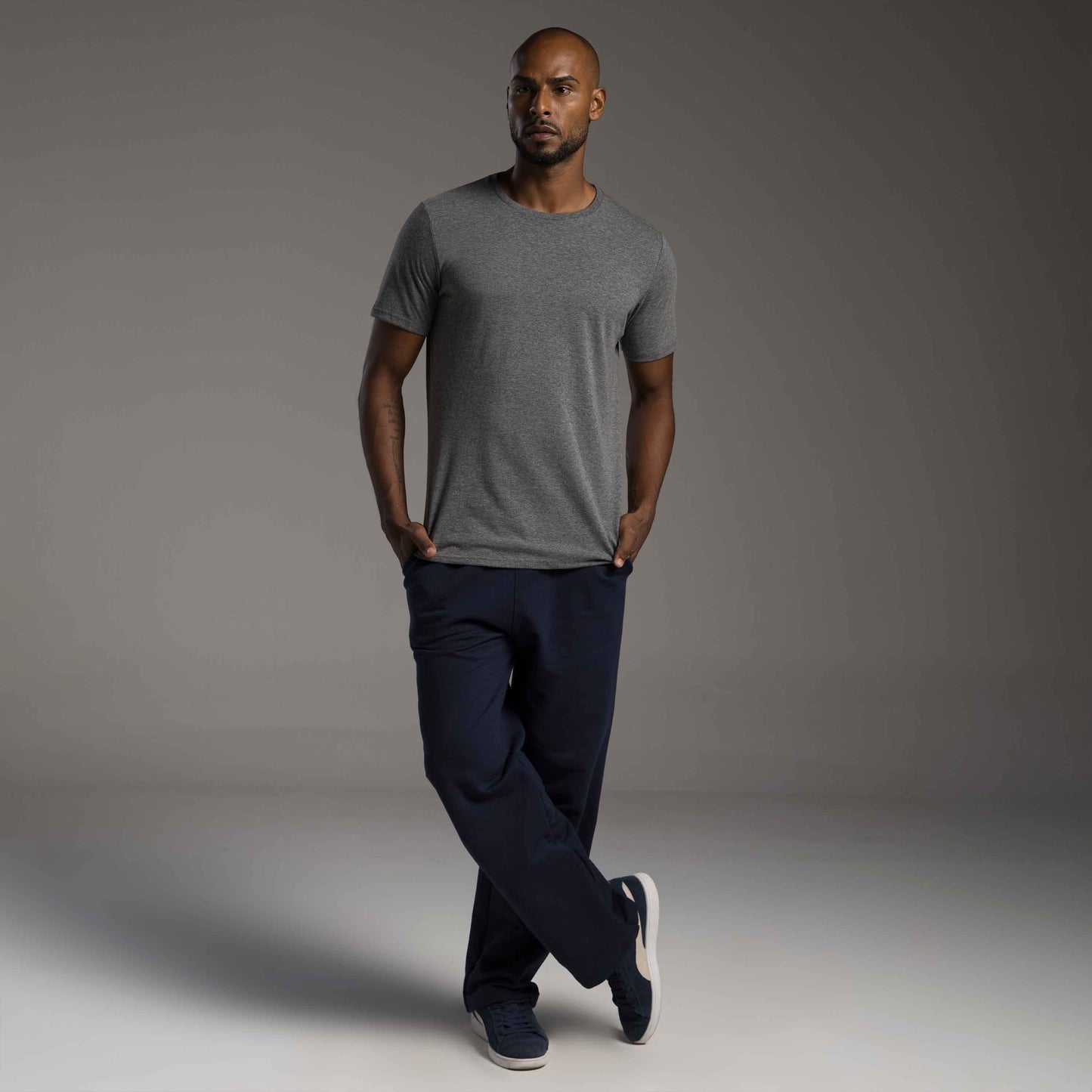 Tech T-shirt NoLiquid - Mescla Escuro