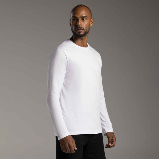 Tech T-Shirt UV Manga Longa - Branco