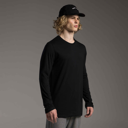 Tech T-Shirt UV Manga Longa - Preto
