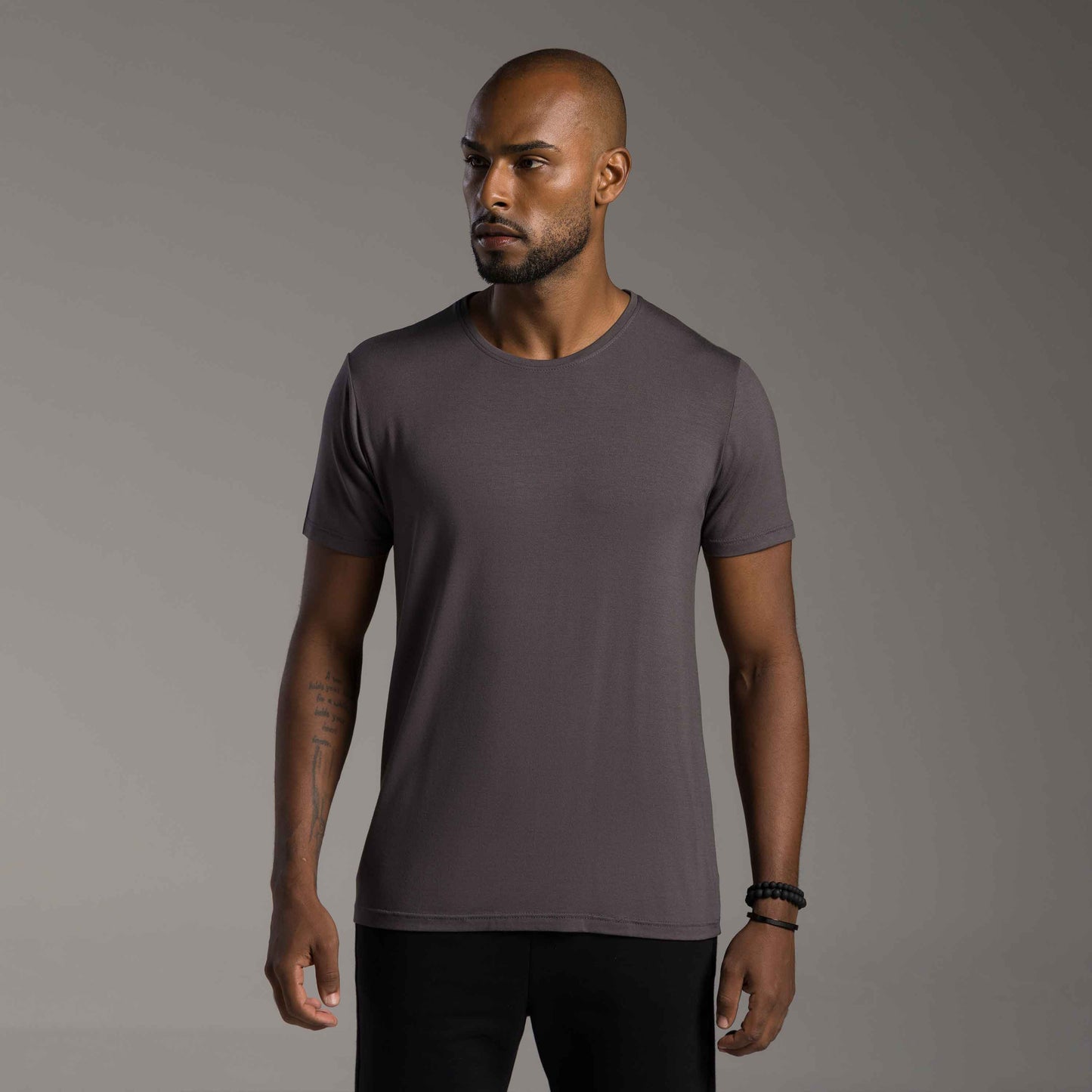 Tech T-Shirt Modal - Cinza Carvão