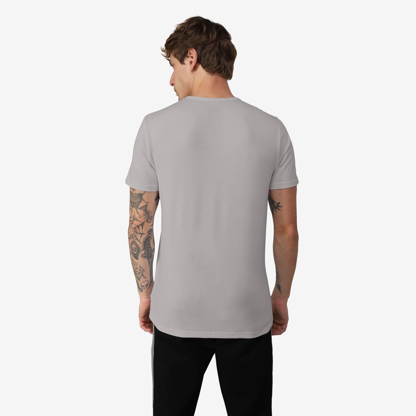 Tech T-Shirt Modal - Cinza Médio