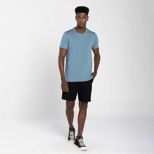 Tech T-Shirt Modal - Azul Stone