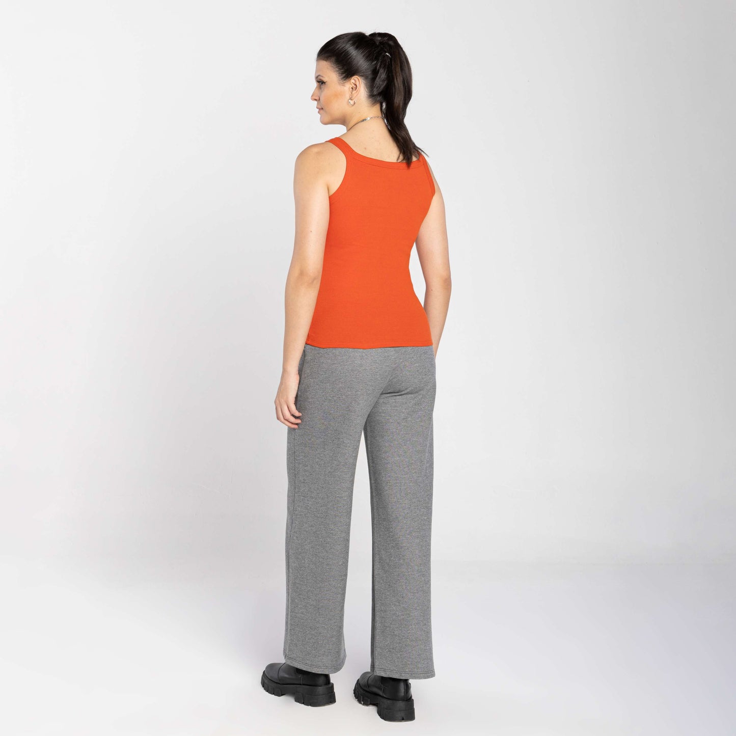 Regata Ribana Tech Anti Odor Feminina - Laranja Apricot