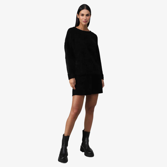 Blusa Cotelê Feminina - Preto