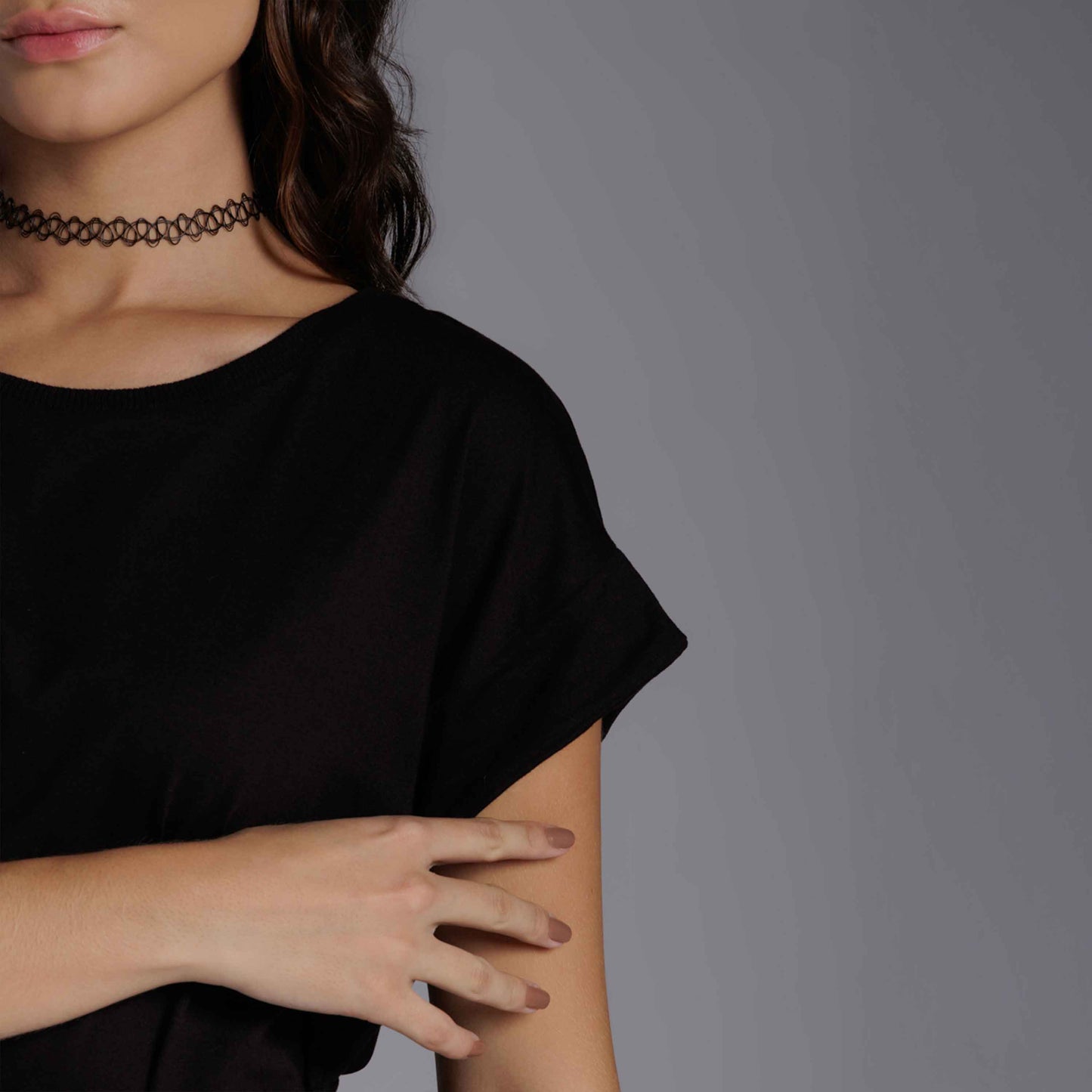 Vestido Amarração Air Feminino - Preto