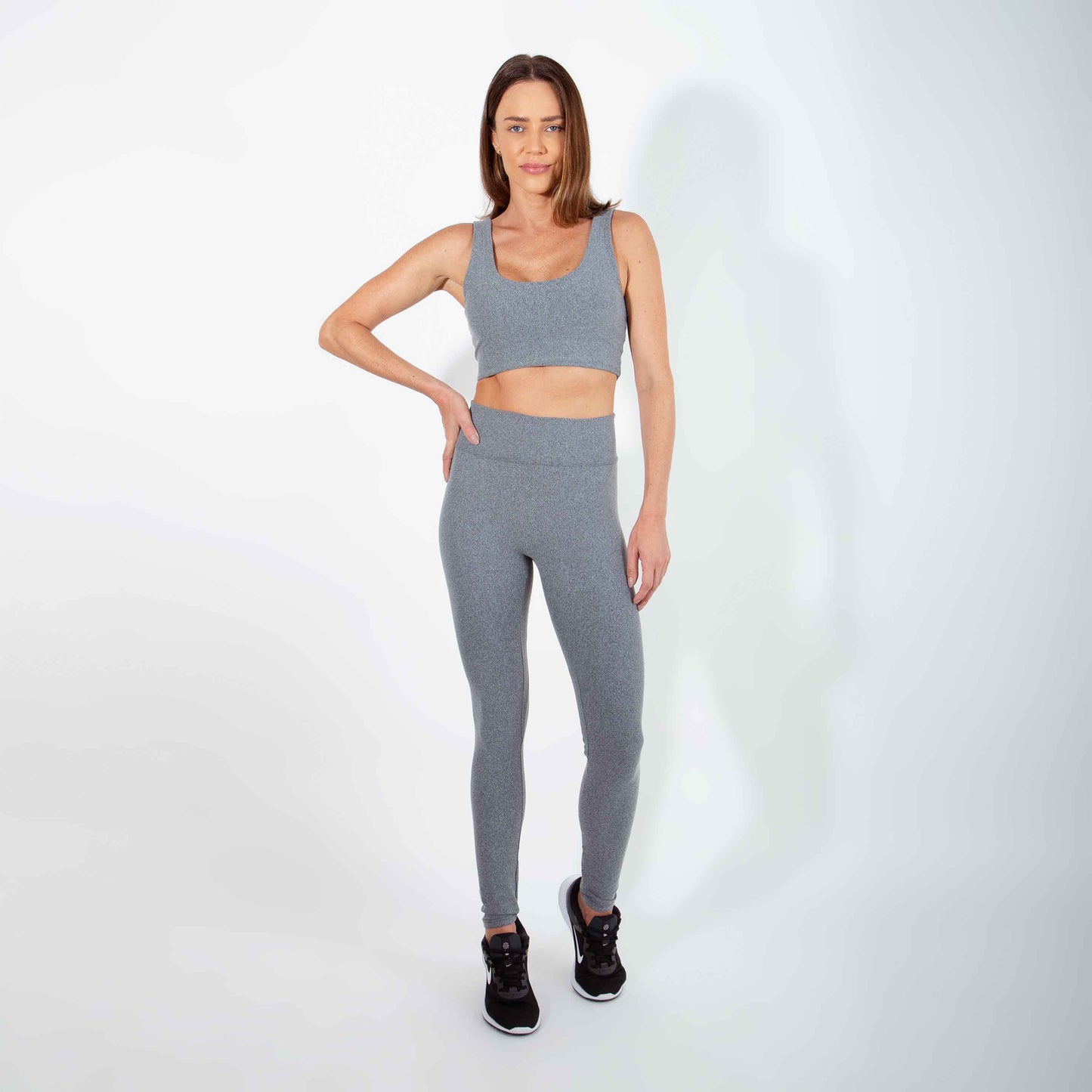 Legging Movement Tech UV - Mescla Escuro