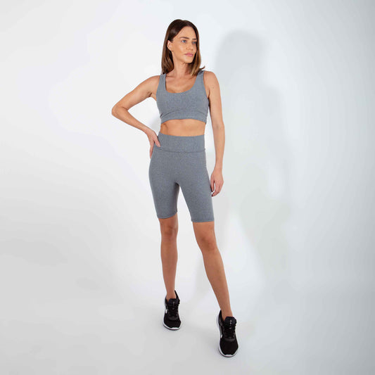 Shorts Movement Tech UV - Mescla Escuro