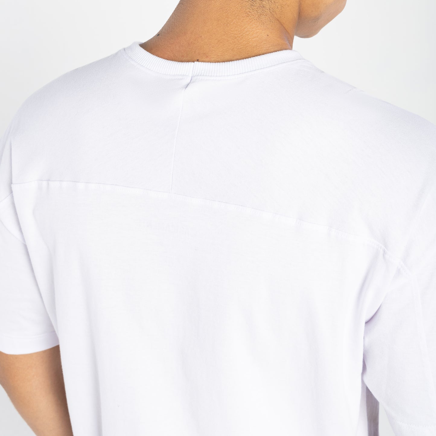 Tech T-Shirt Air Oversized Recorte Masculina - Branco
