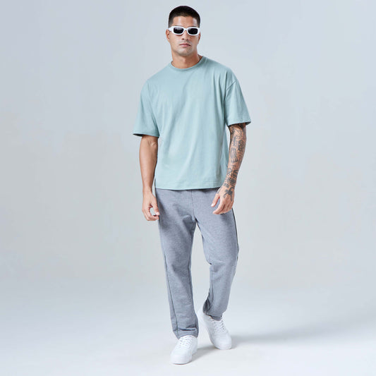 Tech T-Shirt Air Oversized Recorte Masculina - Verde Chá