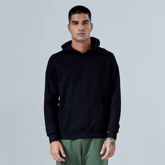 Blusão Tech NoLiquid Moletom Capuz - Preto