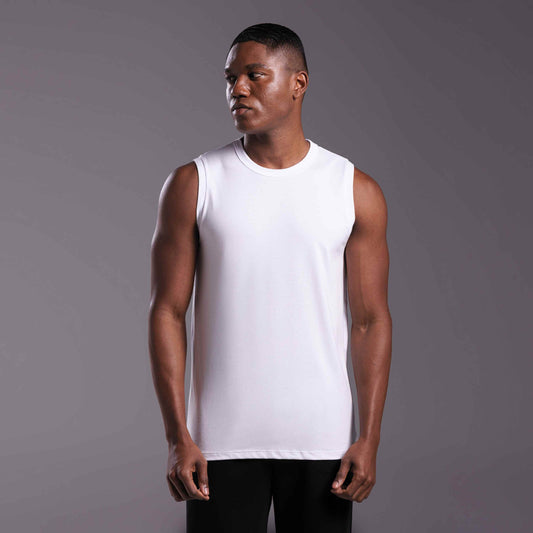 Regata Tech Anti Odor Masculina - Branco