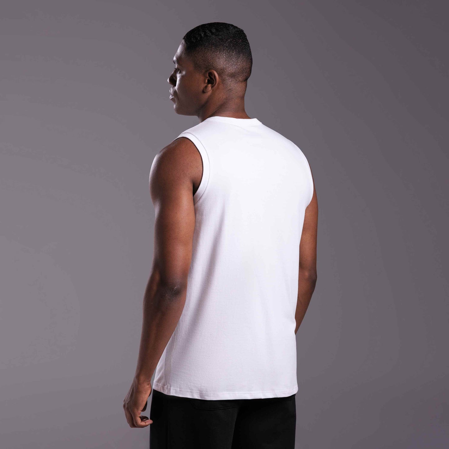 Regata Tech Anti Odor Masculina - Branco