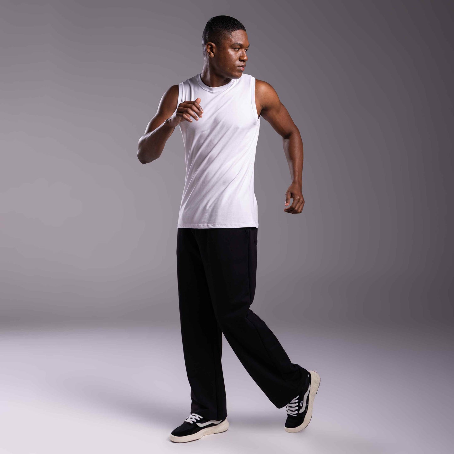 Regata Tech Anti Odor Masculina - Branco