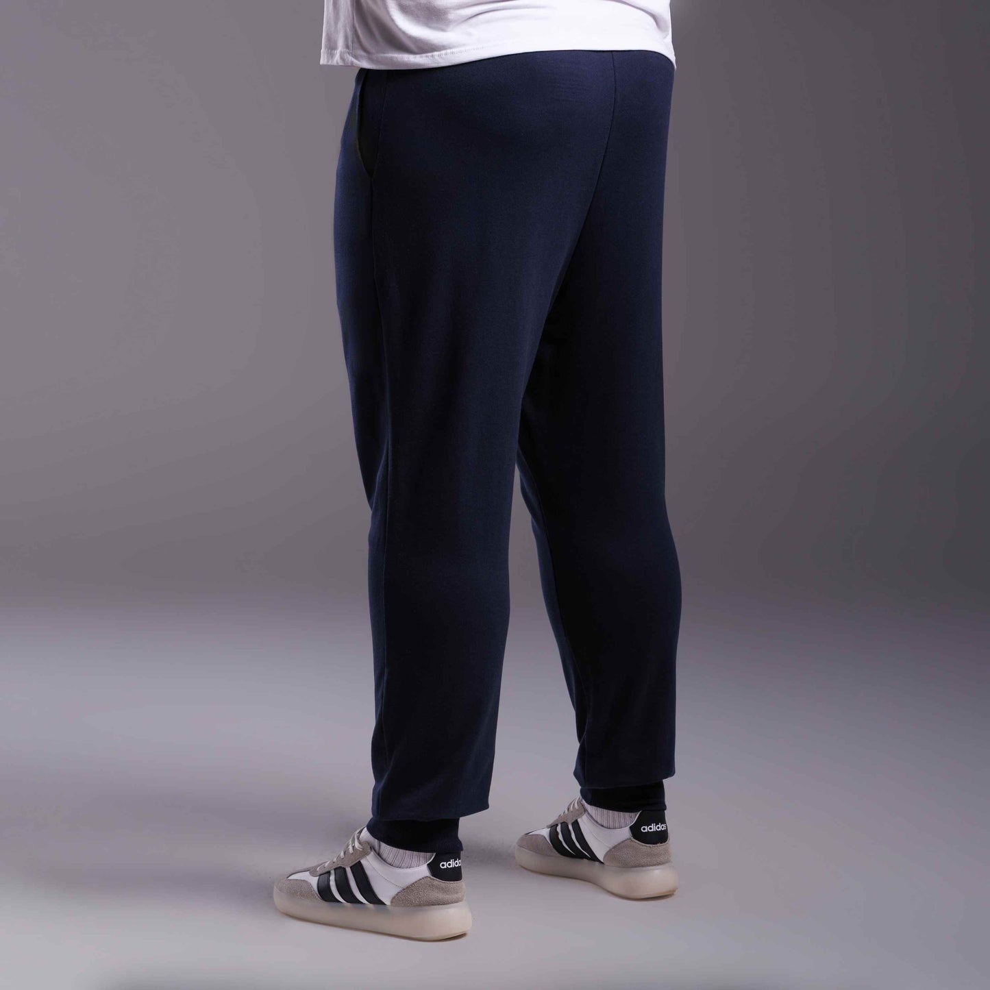 Calça Jogger Moletom Tech Impermeável Plus Masculina - Azul Marinho