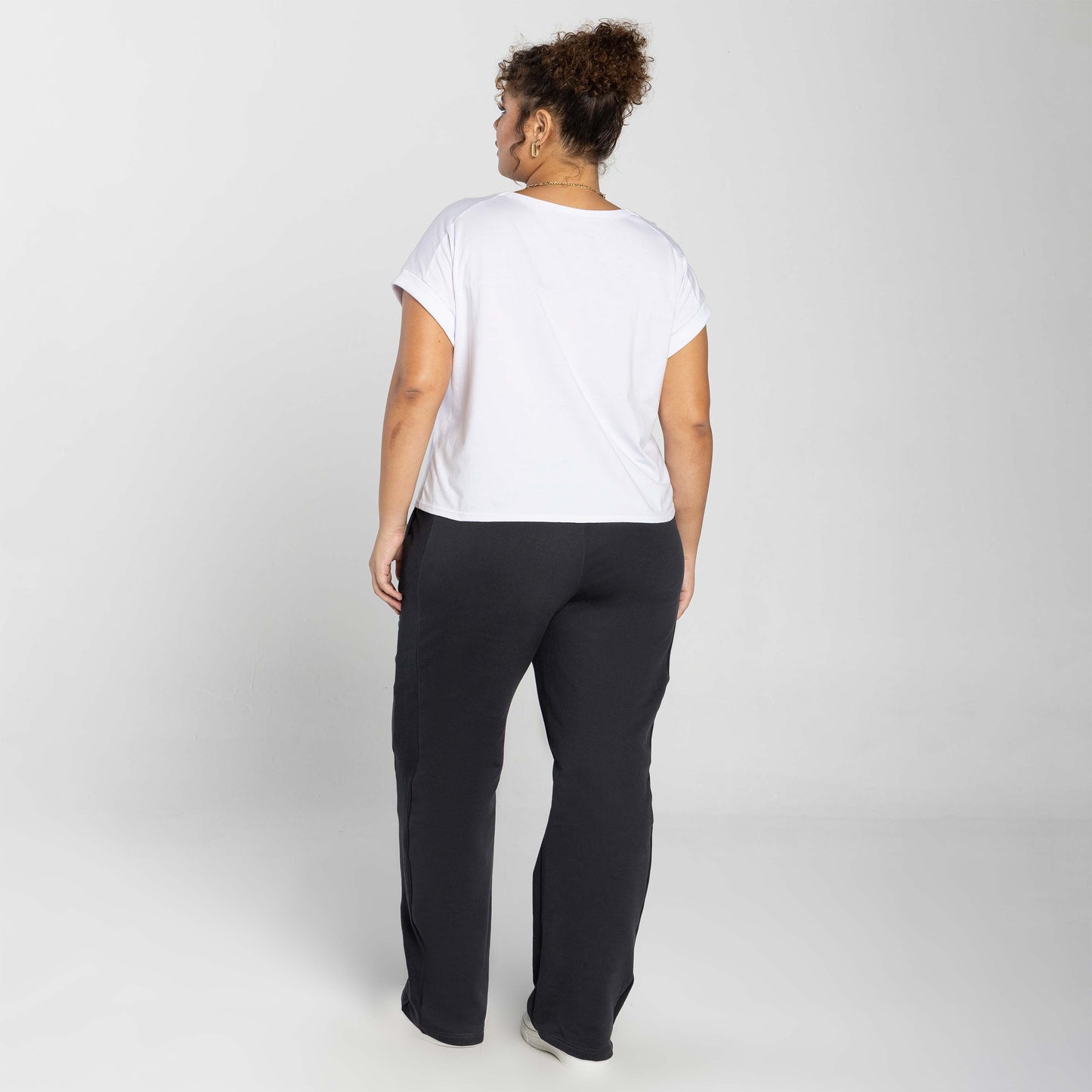 Blusa Tech Air Recorte Plus Feminina - Branco