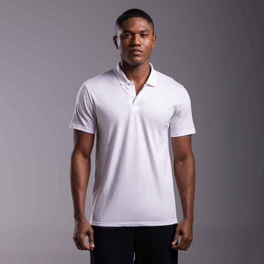 Camisa Polo Tradicional B4 - Branco