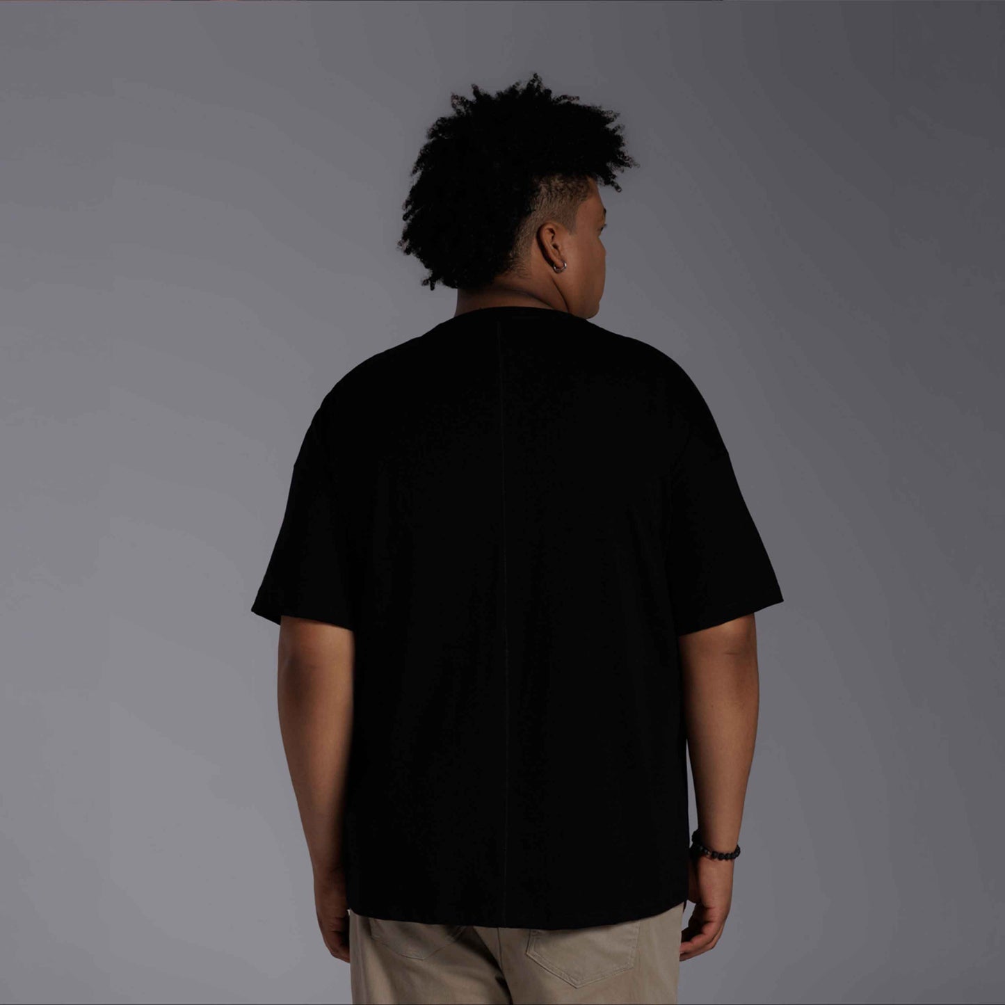 Tech T-Shirt NoLiquid Contraste Plus Masculina - Preto