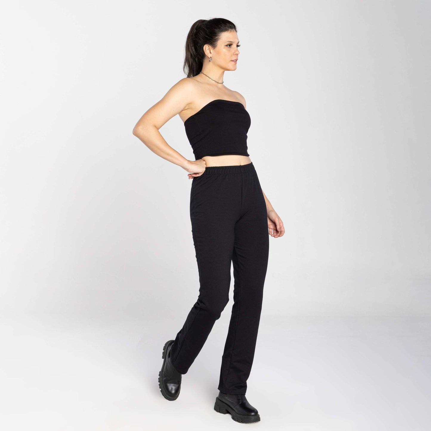 Top Faixa Tech Comfort Anti Odor - Preto