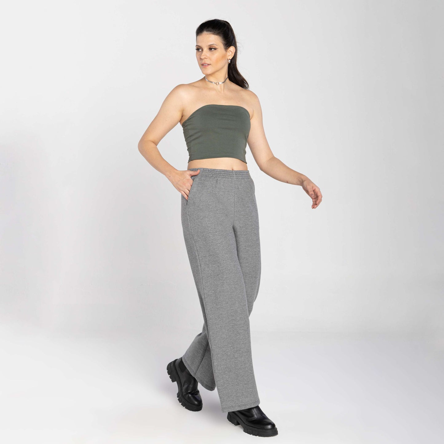 Top Faixa Tech Comfort Anti Odor - Verde Figo