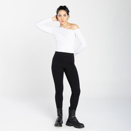 Blusa Tech Anti Odor Ombro Único - Branco