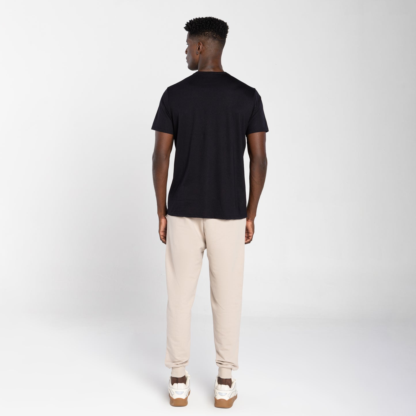 Tech T-Shirt Anti Odor Textura Masculina - Preto
