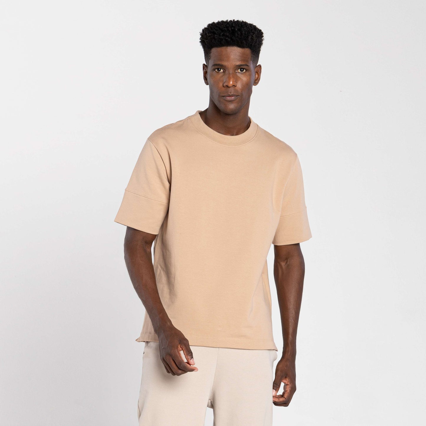 Tech T-Shirt Comfort Impermeável Masculina - Bege Camel