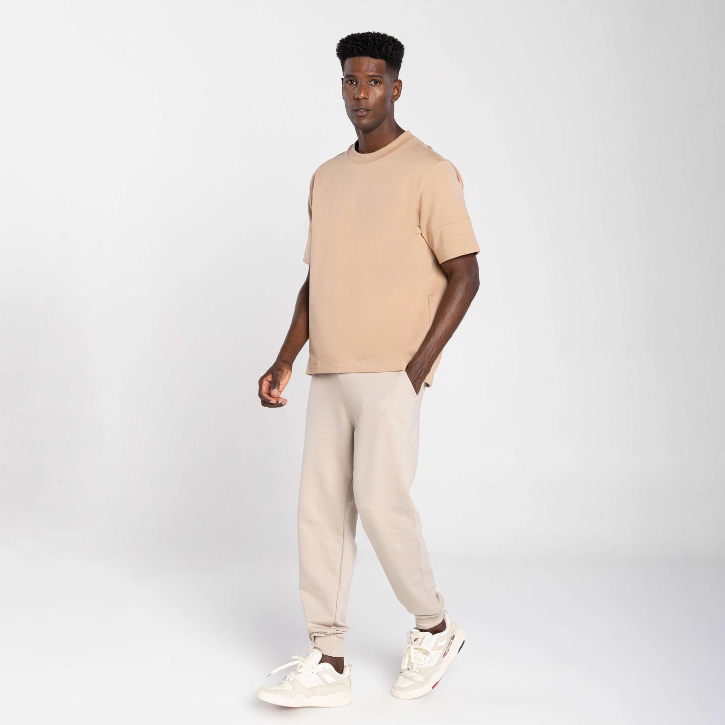 Tech T-Shirt Comfort Impermeável Masculina - Bege Camel