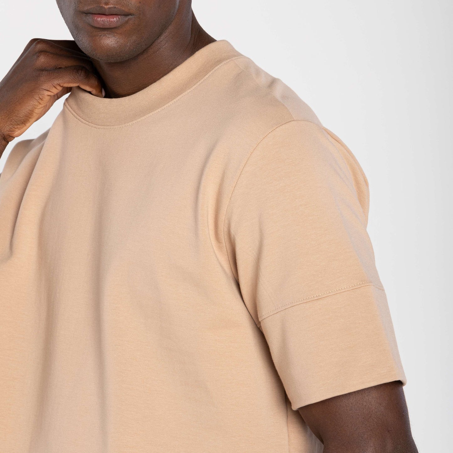 Tech T-Shirt Comfort Impermeável Masculina - Bege Camel