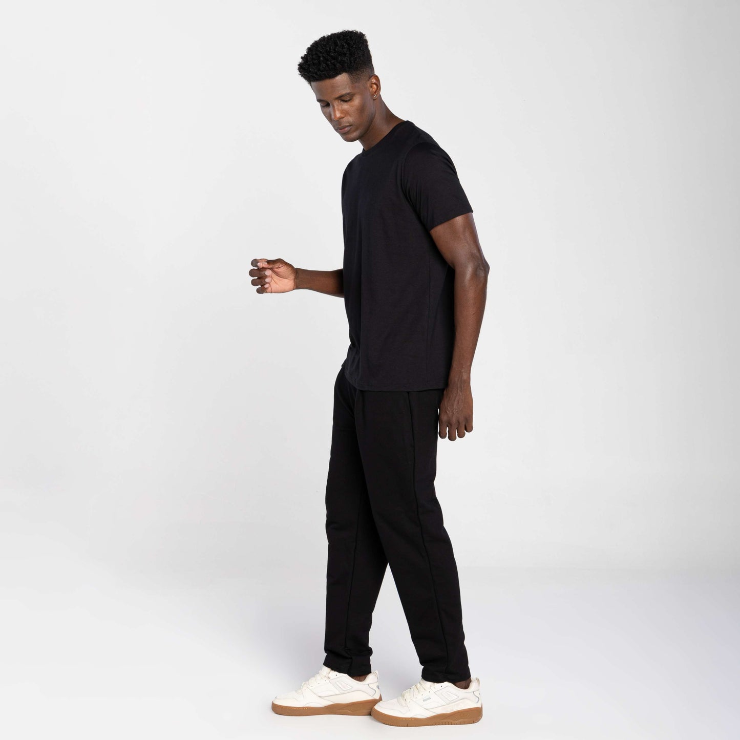 Tech T-Shirt Modal Bolso Masculina - Preto