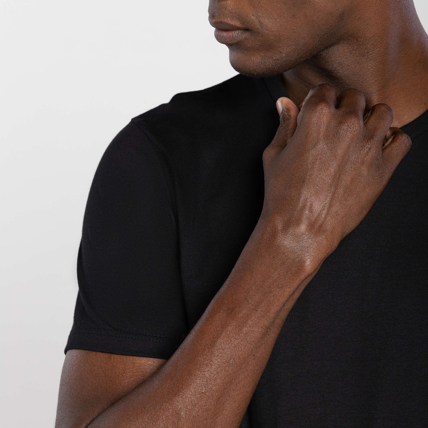 Tech T-Shirt Modal Bolso Masculina - Preto