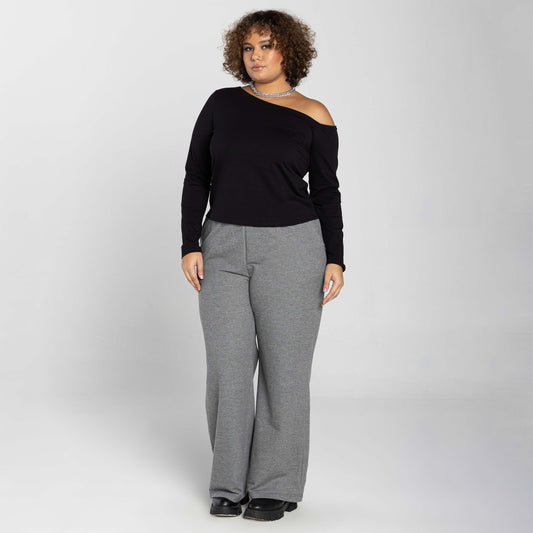 Blusa Tech Anti Odor Ombro Único Plus - Preto