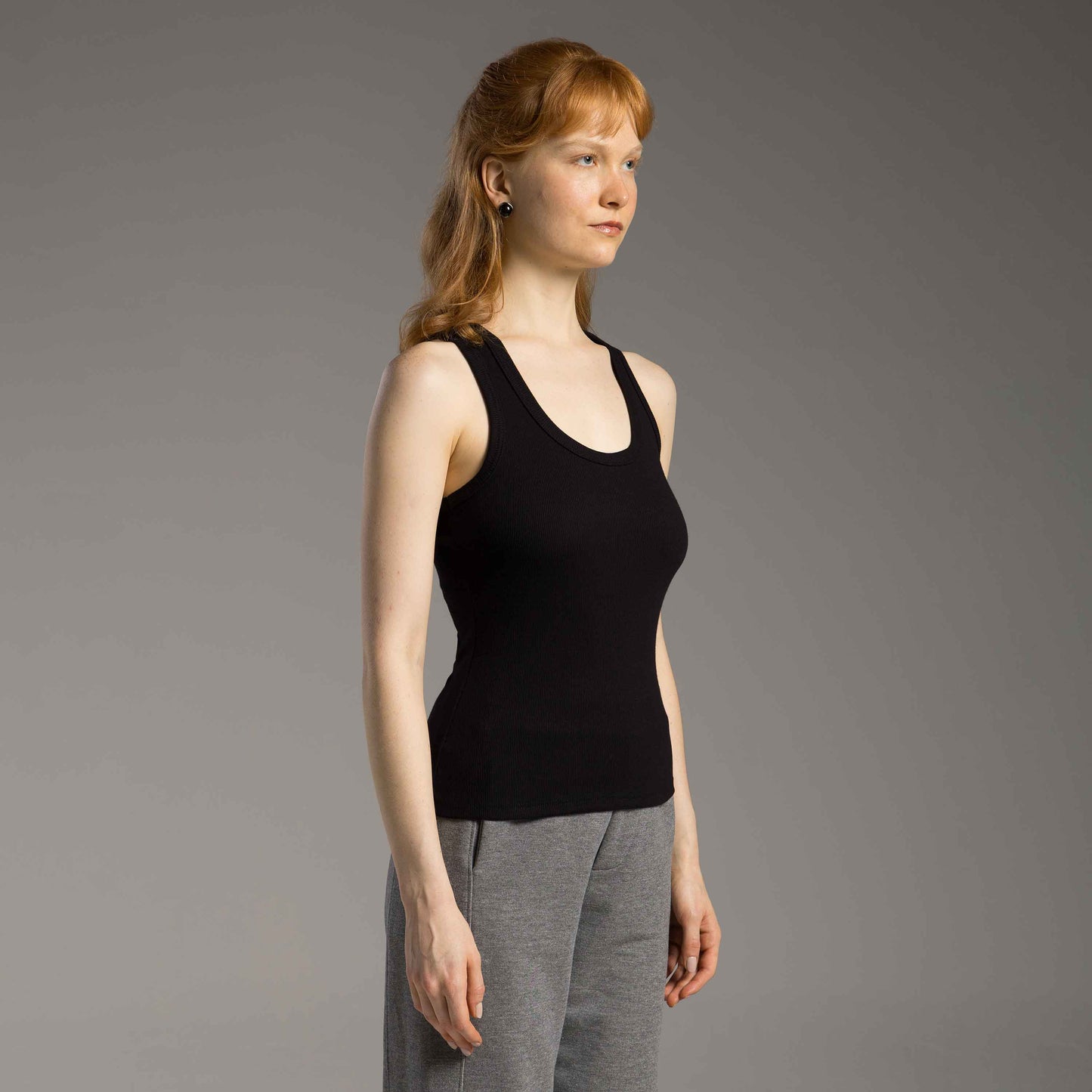 Regata Ribana Tech Anti Odor Gola U Feminina - Preto