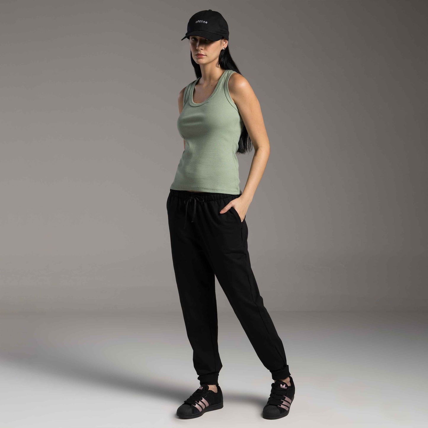Regata Ribana Tech Anti Odor Gola U Feminina - Verde Pistache