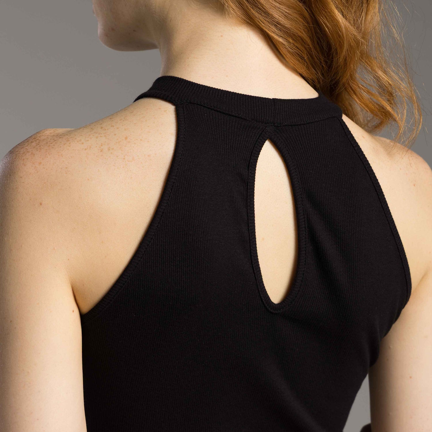 Blusa Ribana Tech Anti Odor Halter Neck Feminina - Preto
