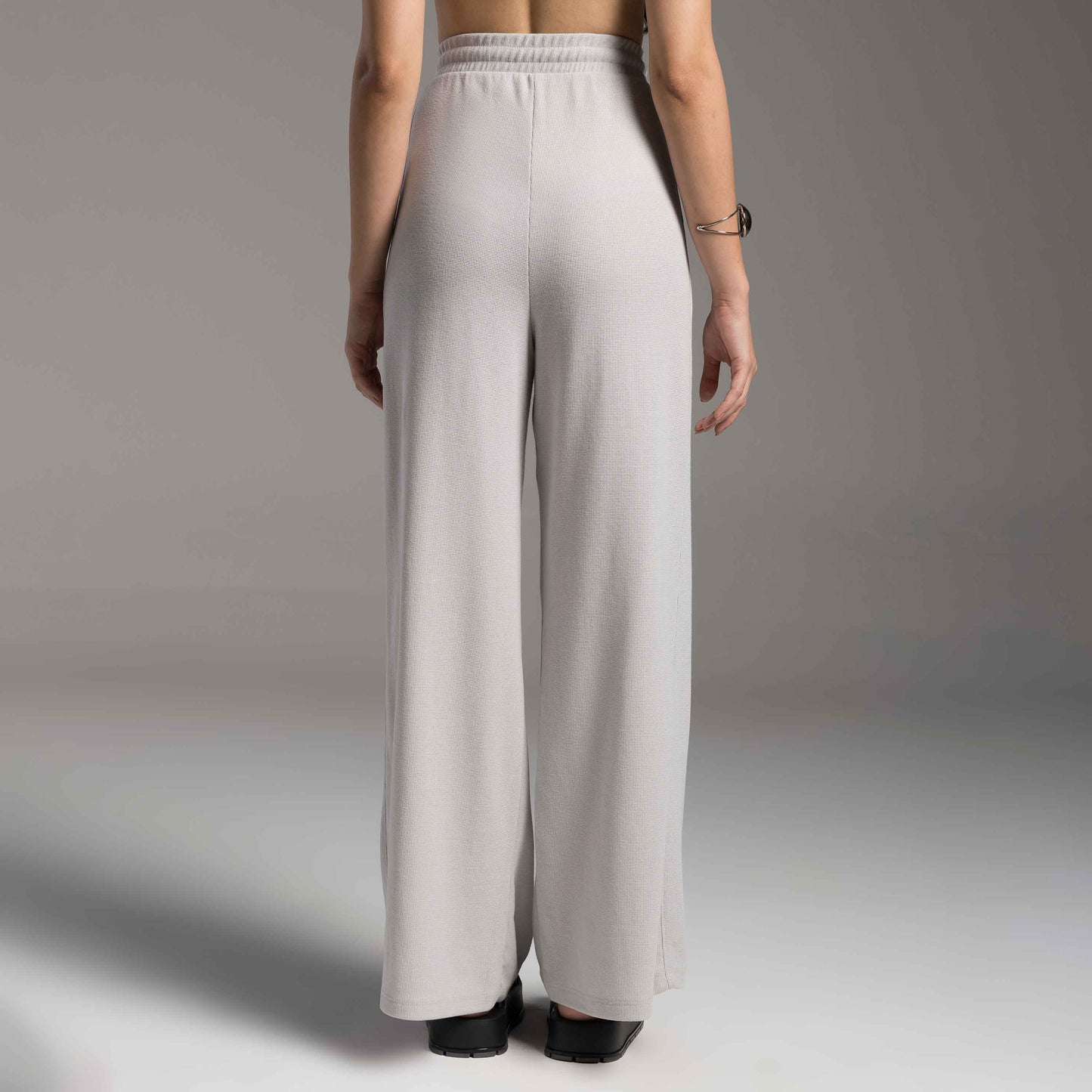 Calça Tech Waffle Anti Odor Feminina - Cinza Granizo