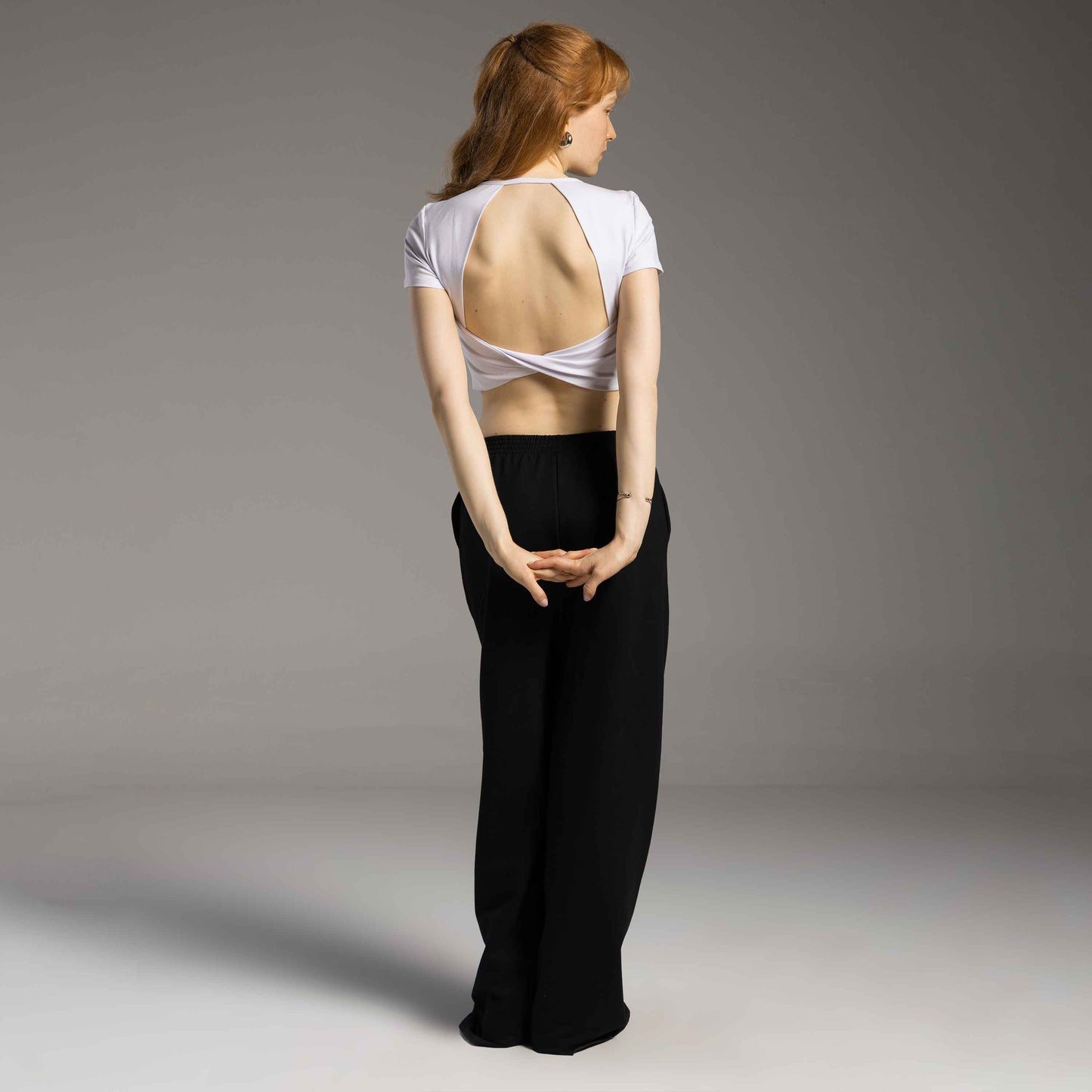 Blusa Tech Comfort Anti Odor Torção Costas Feminina - Branco