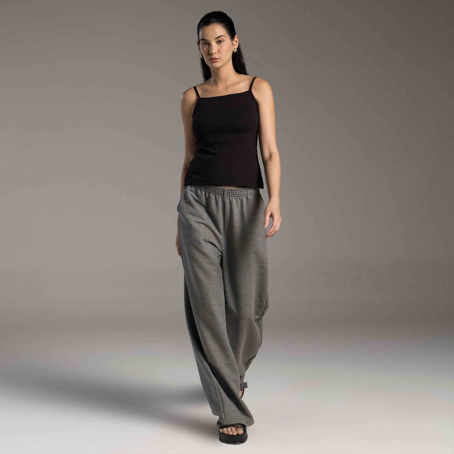 Regata Tech Comfort Anti Odor Decote Reto Feminina - Preto