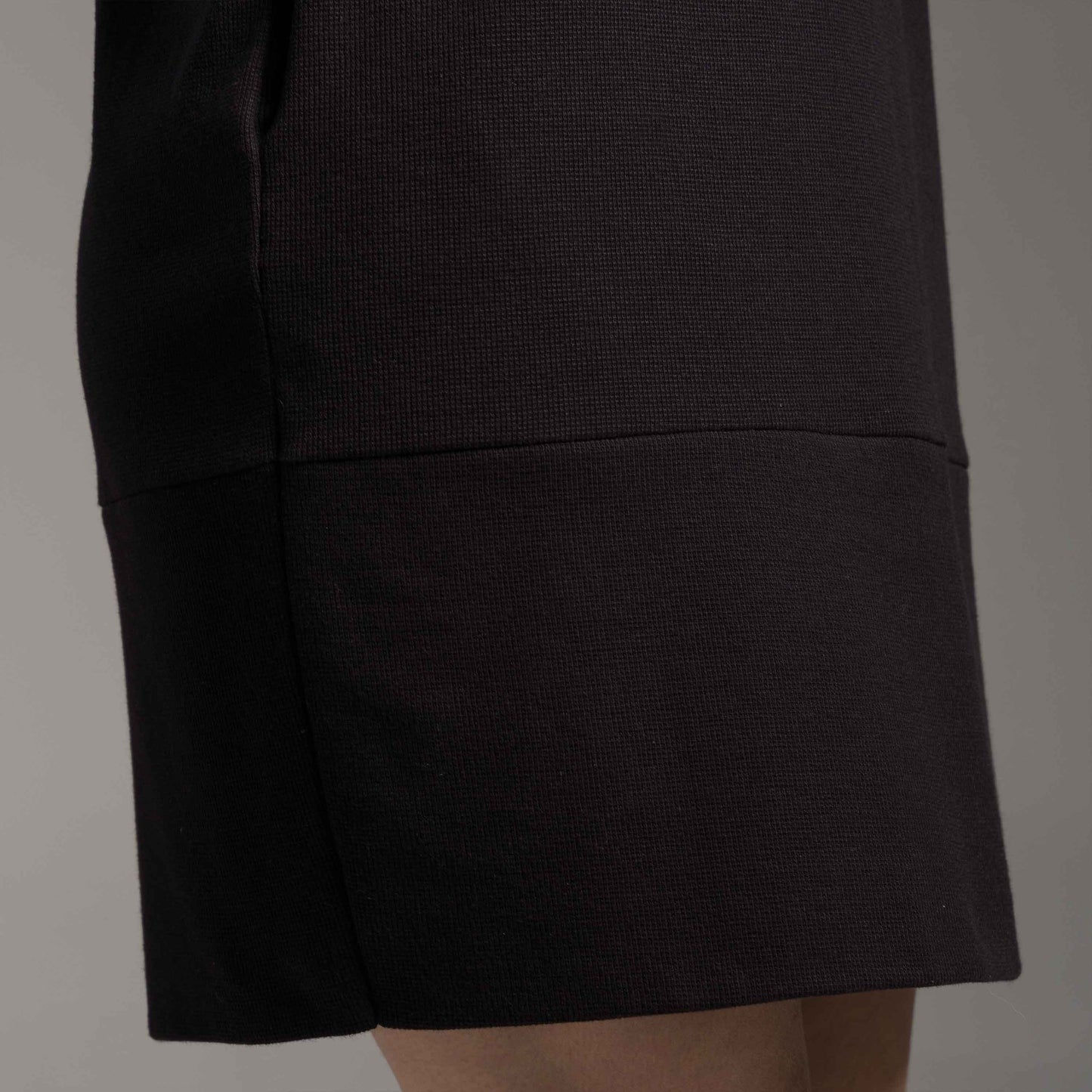 Vestido T- Shirt Dress Tech Waffle Anti Odor - Preto