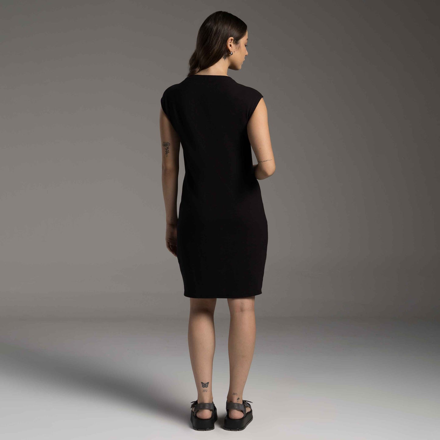 Vestido Tech Waffle Anti Odor - Preto