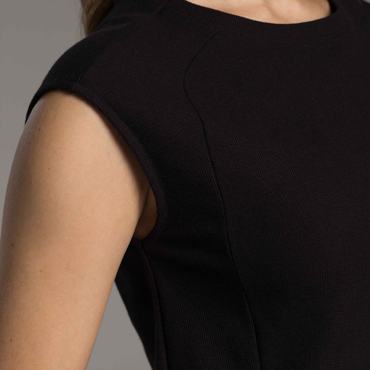 Vestido Tech Waffle Anti Odor - Preto
