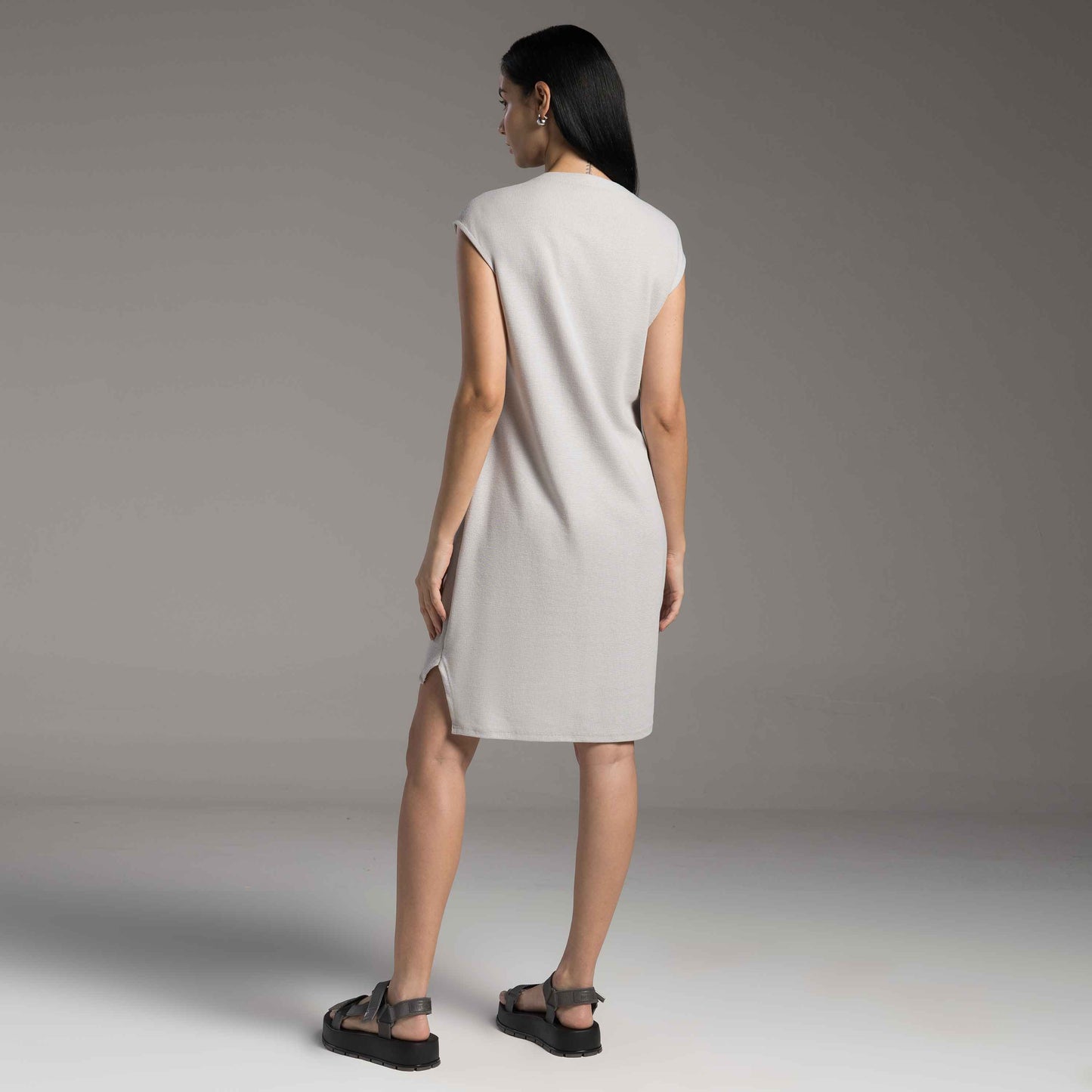 Vestido Tech Waffle Anti Odor - Cinza Granizo