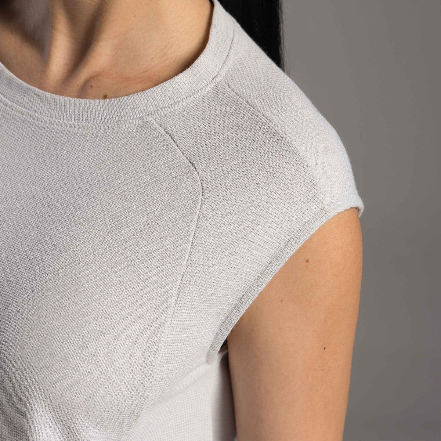 Vestido Tech Waffle Anti Odor - Cinza Granizo