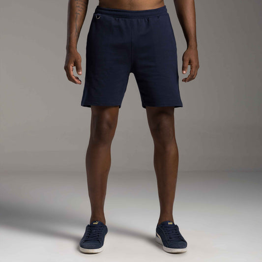 Bermuda Tech Impermeável Detalhe Masculina - Azul Marinho