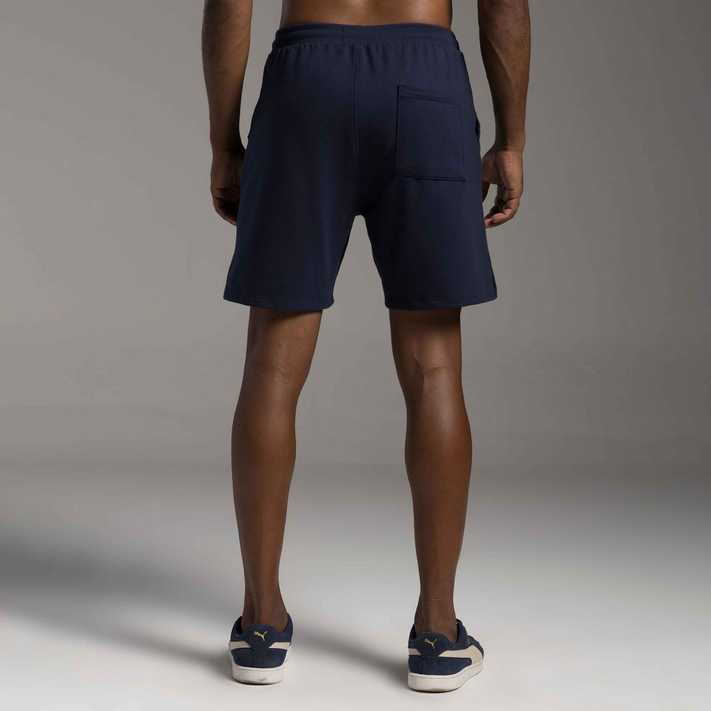 Bermuda Tech Impermeável Detalhe Masculina - Azul Marinho