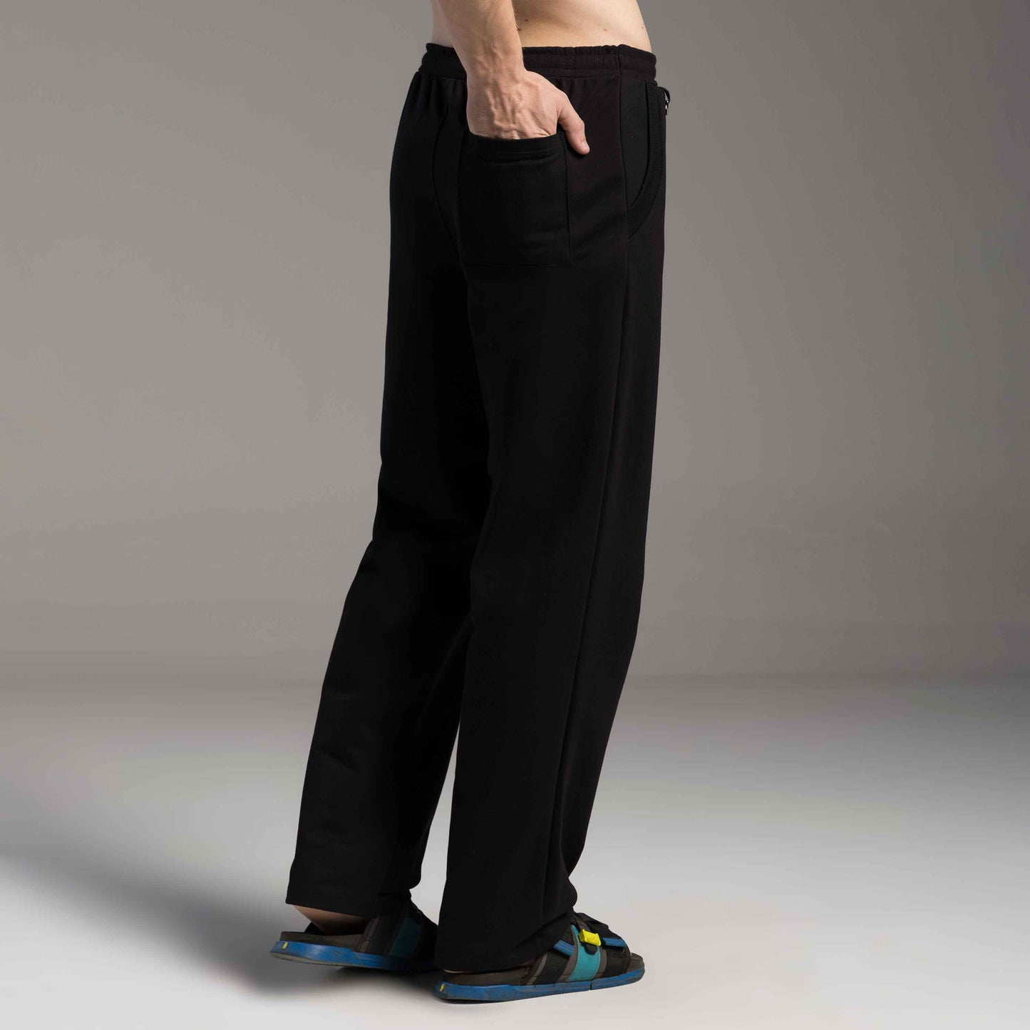 Calça Moletom Tech Impermeável Masculina - Preto