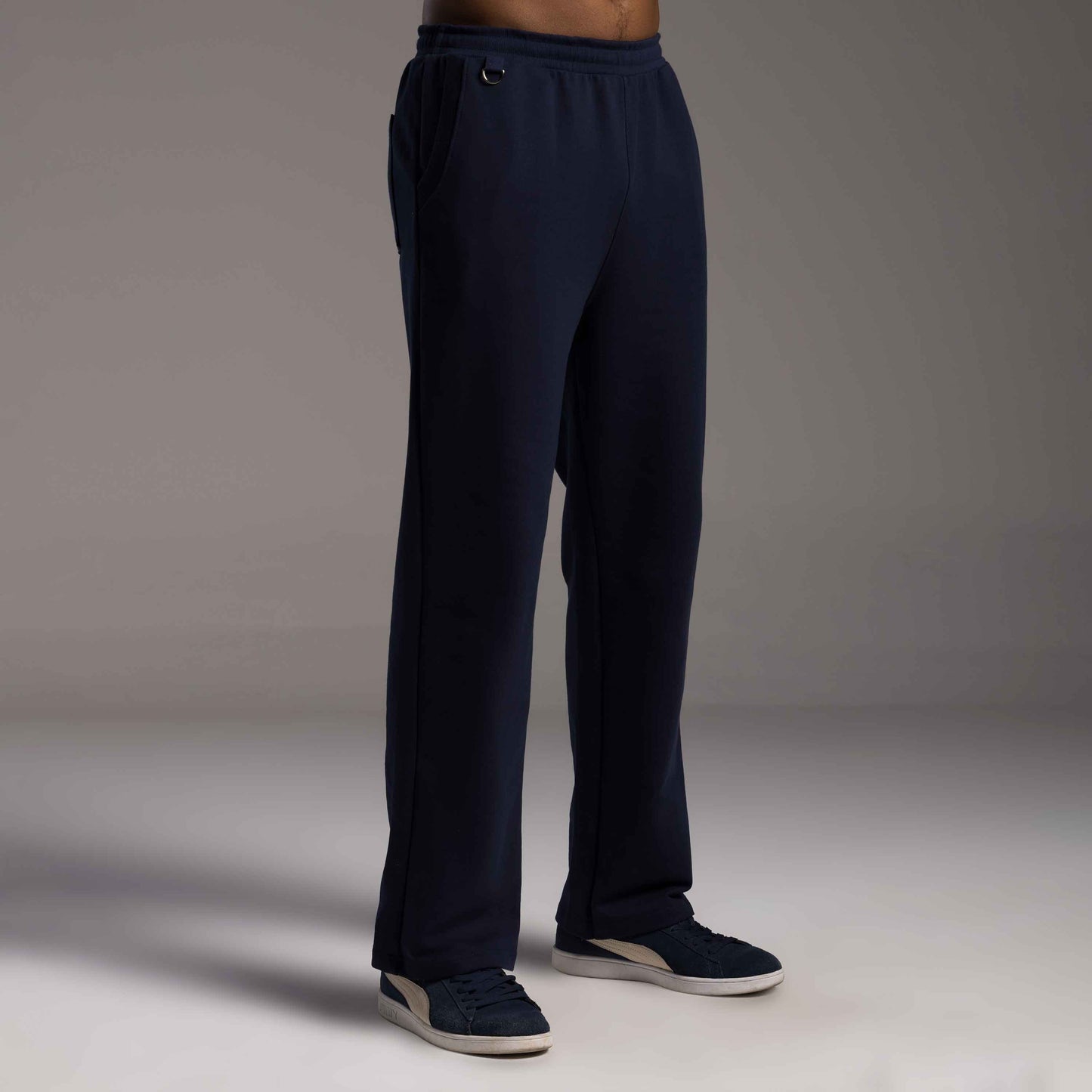 Calça Moletom Tech Impermeável Masculina - Azul Marinho