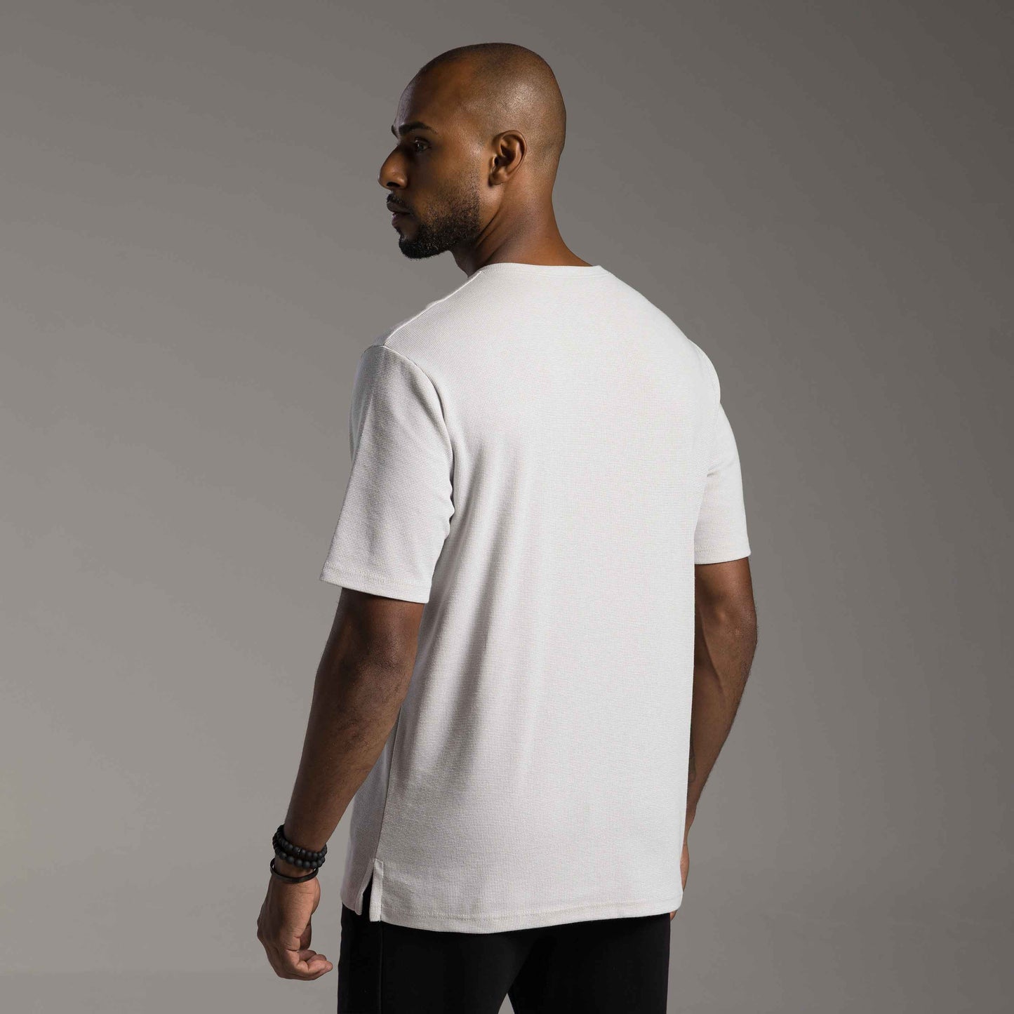 Tech T-Shirt Waffle Anti Odor Masculina - Cinza Granizo