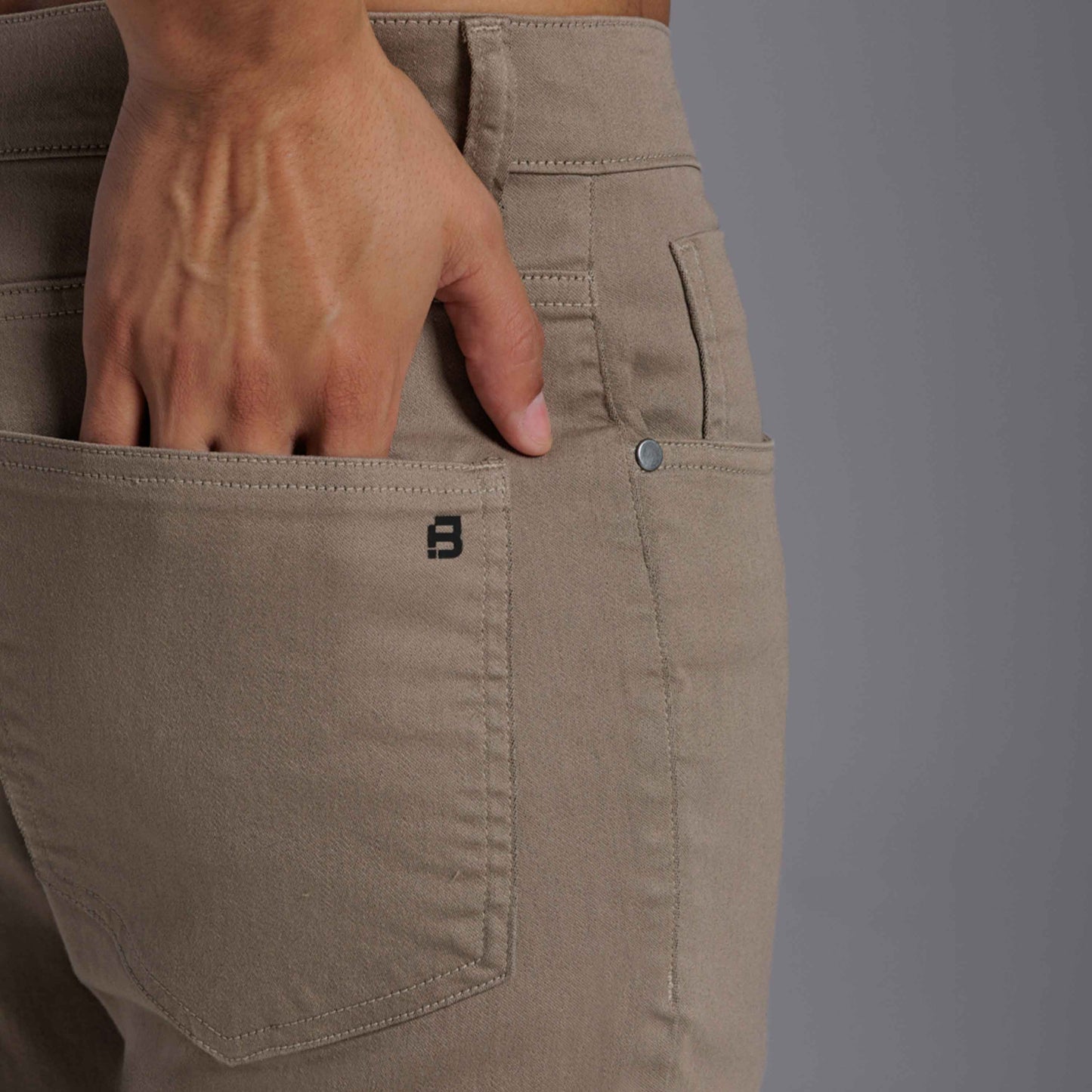Calça Tech Flex Five Pockets Masculina - Verde Orvalho