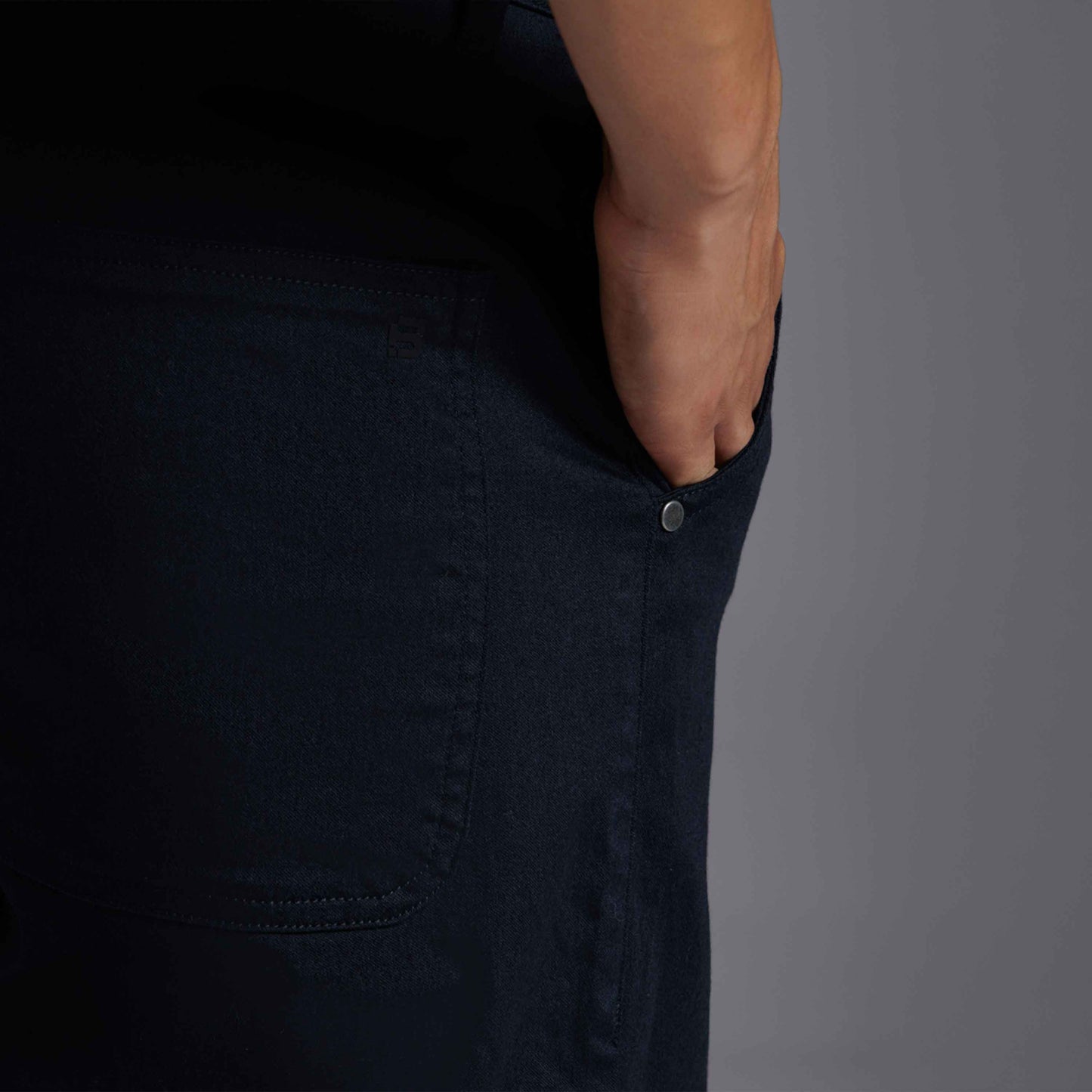 Calça Tech Flex Five Pockets Masculina - Azul Marinho