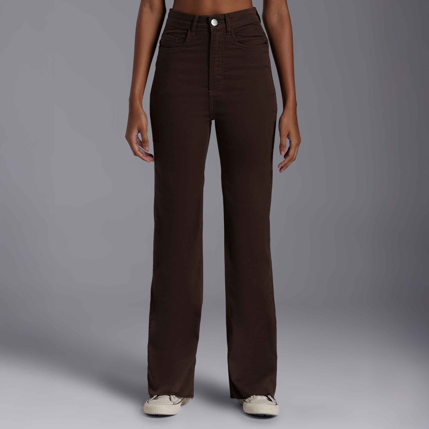 Calça Mini Boot Tech Flex Feminina - Marrom